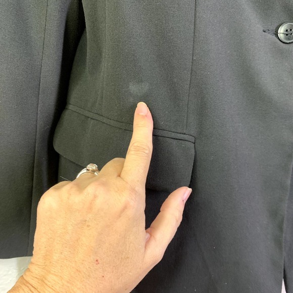 NORMA KAMALI Black Boyfriend‎ Cut Blazer Jacket - Picture 16 of 16